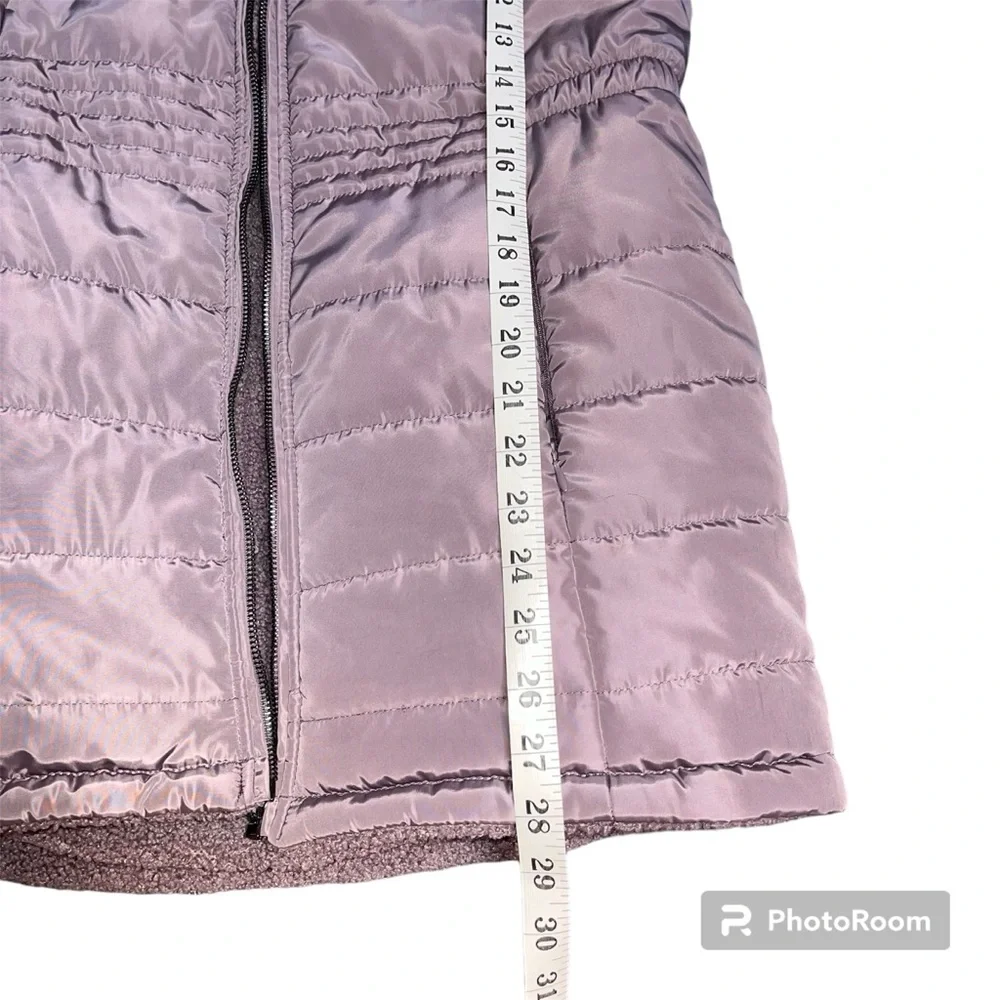 Mo-KA By Santa Fe Apparel Hooded Reversible Puffer Vest - Picture 9 of 12